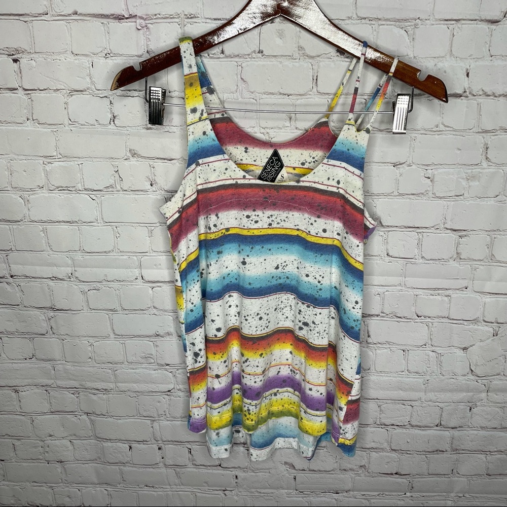 Seneca Rising PacSun Striped Tank Top S - Picture 3 of 6